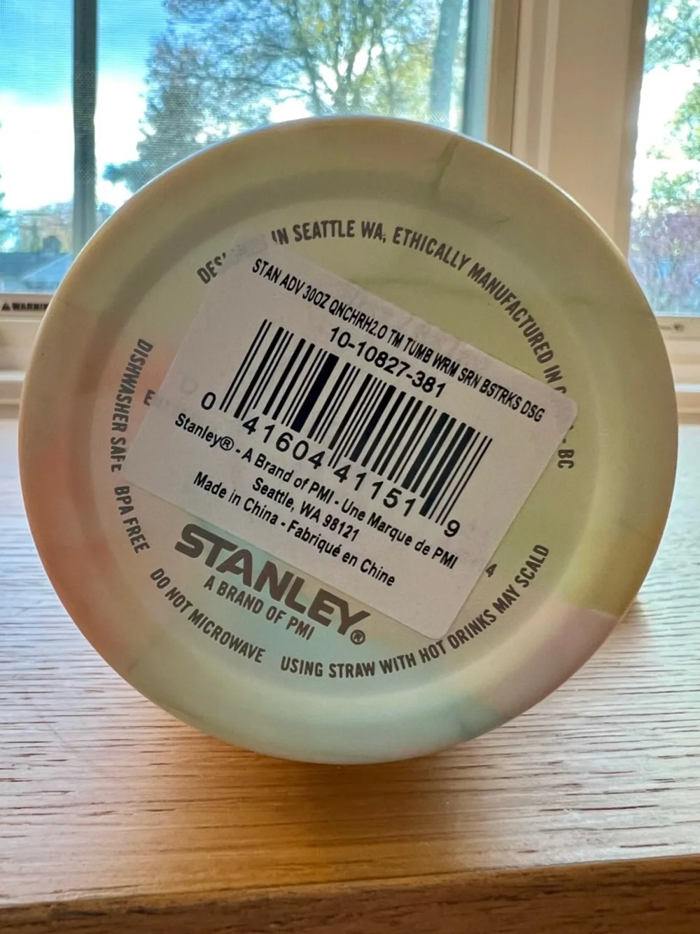 NEW Stanley Warm Serene Brushstrokes 30 oz Quencher Tumbler - Picture 5 of 6